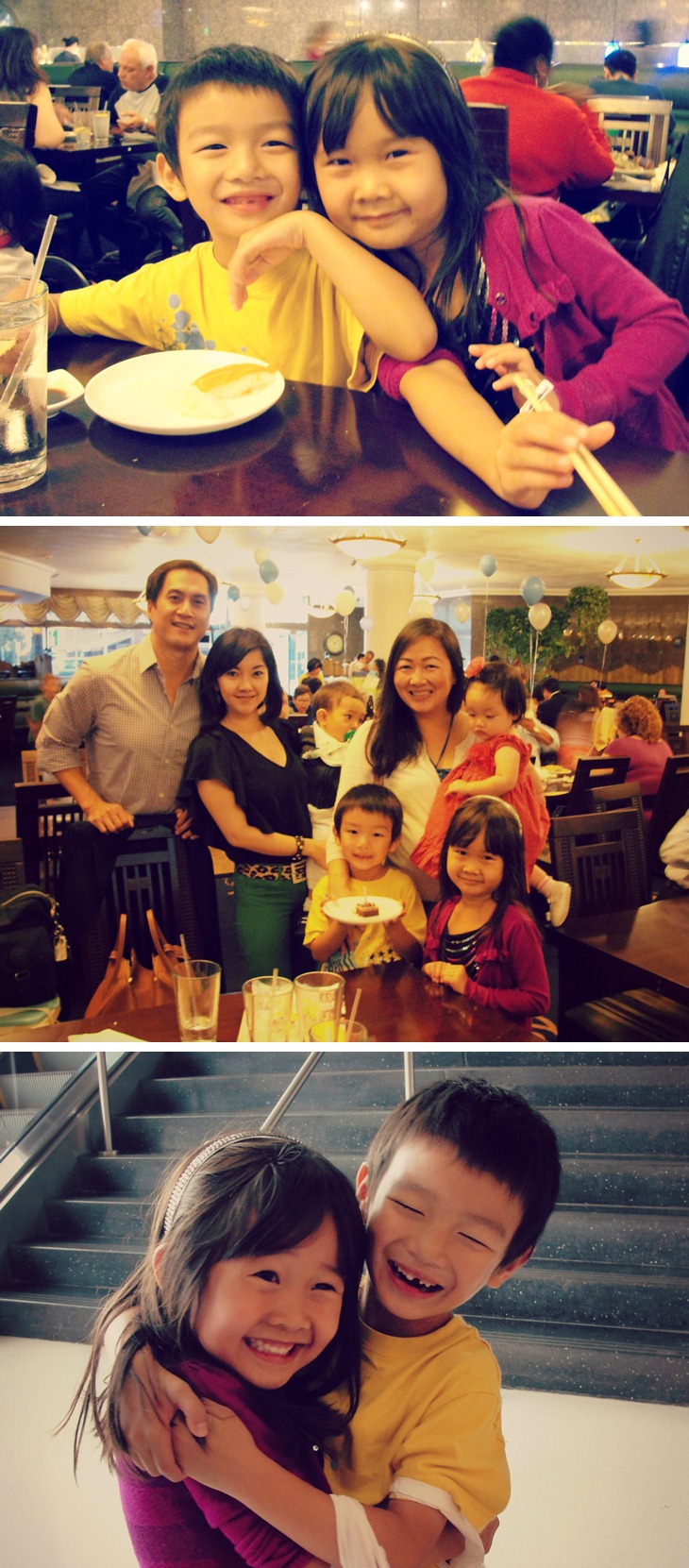 bday lunch collage1