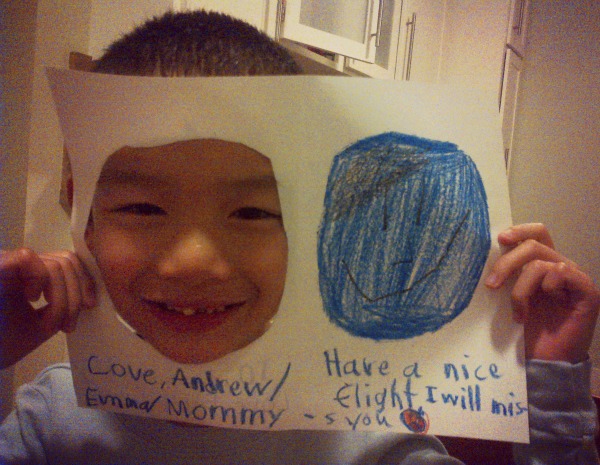 andrew miss you card