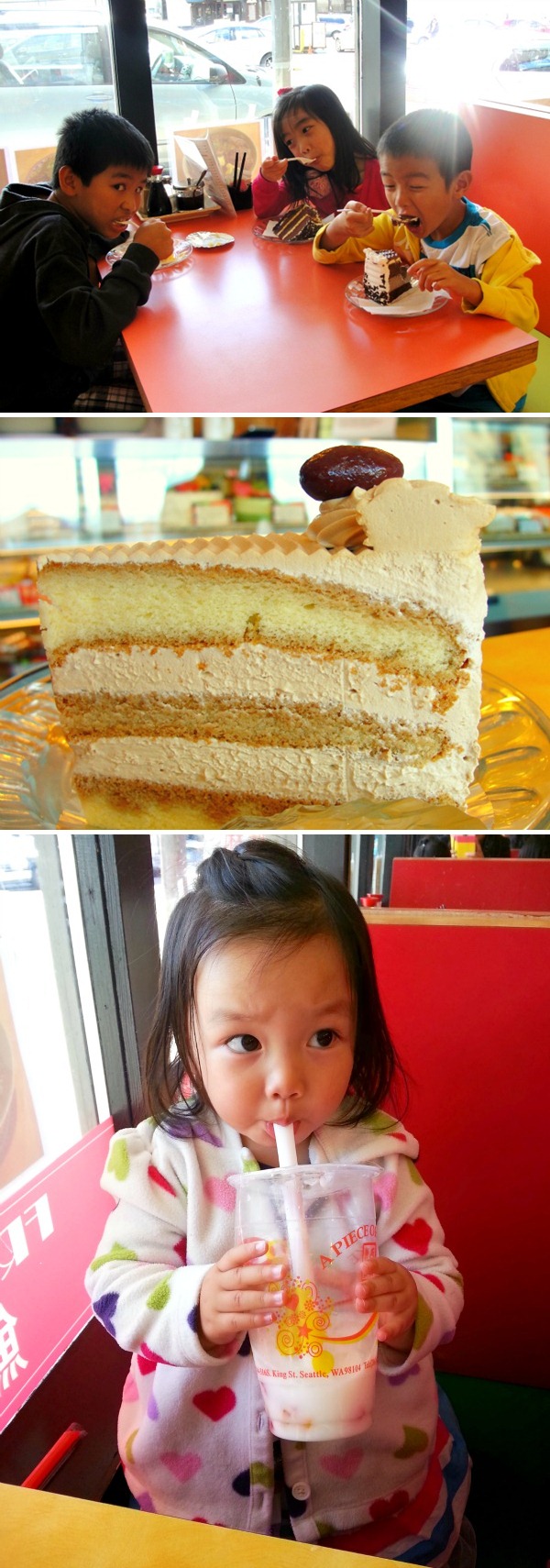 chinatown a piece of cake collage