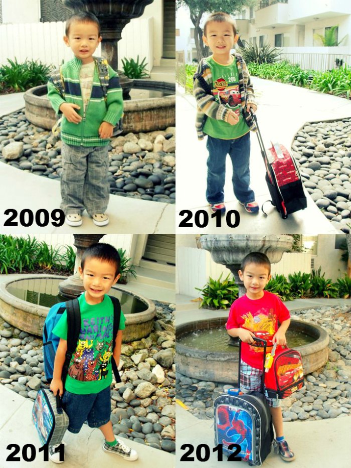 first day school collage