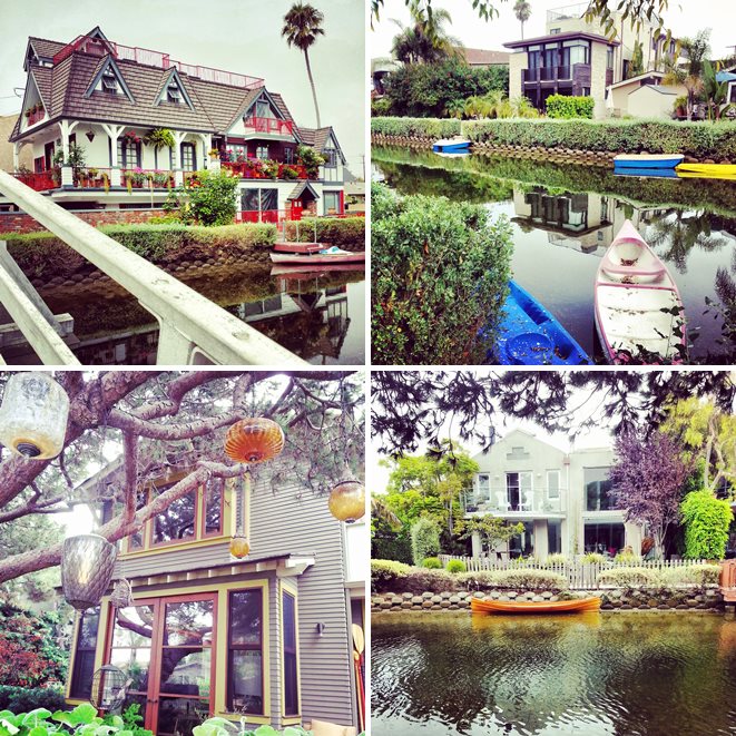 venice canals houses