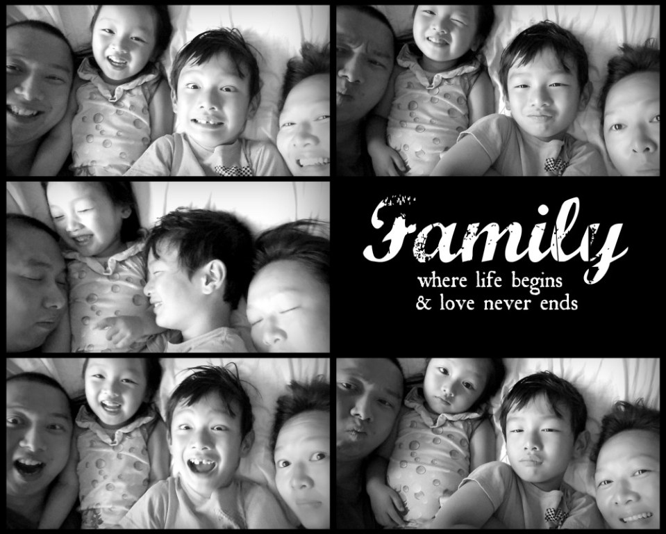 family collage