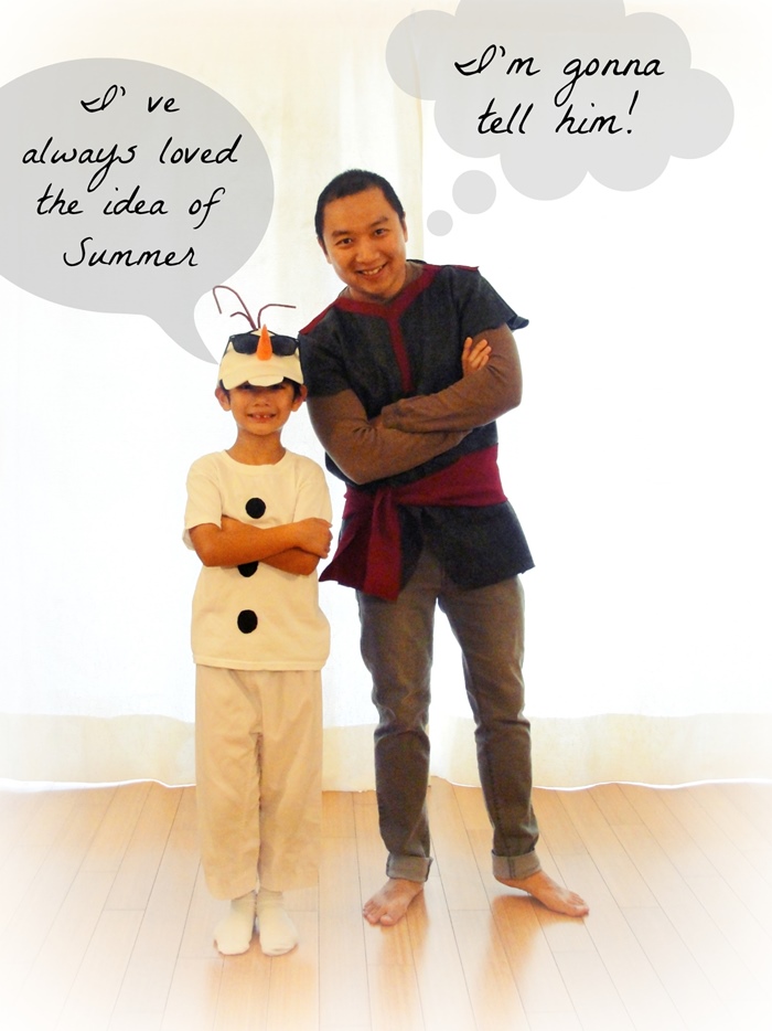 frozen - olaf kristoff resize