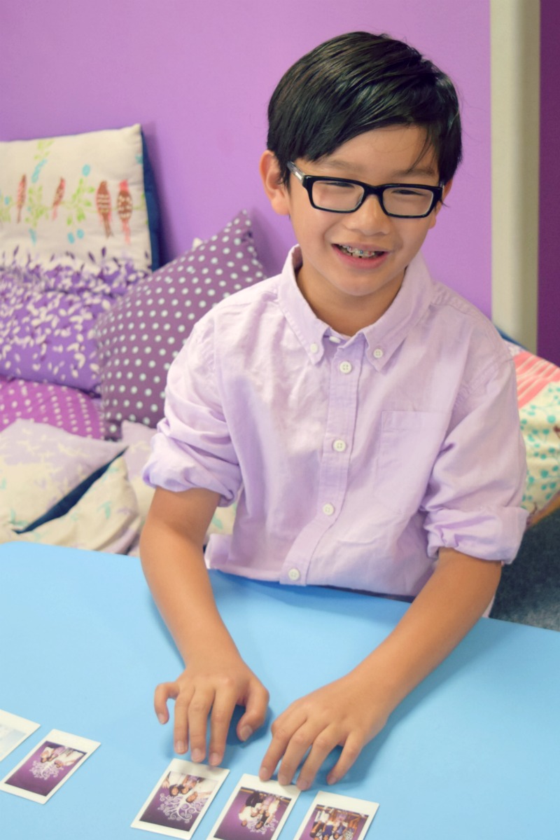 emma bday photo corner